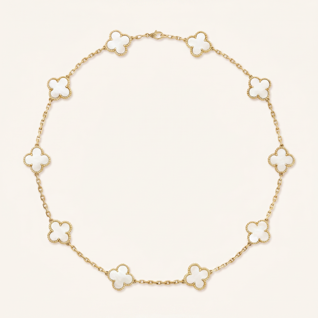 Alhambra 10 Motifs Mother Of Pearl Necklace