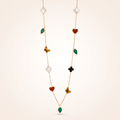Alhambra Garden Charm Long Necklace