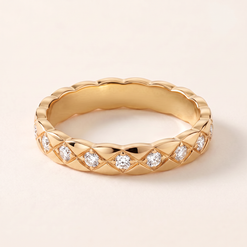 C Crush Pavé Mini Model Ring