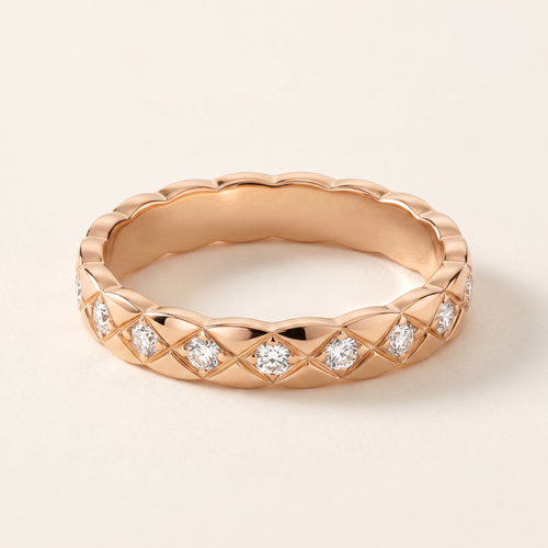 C Crush Pavé Mini Model Ring