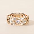 C Crush Paved Small Model Ring