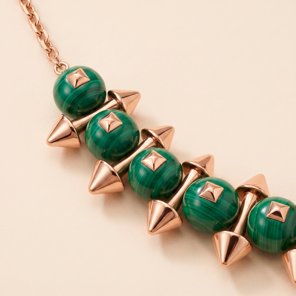 Clash De Gemstone Pendant Necklace