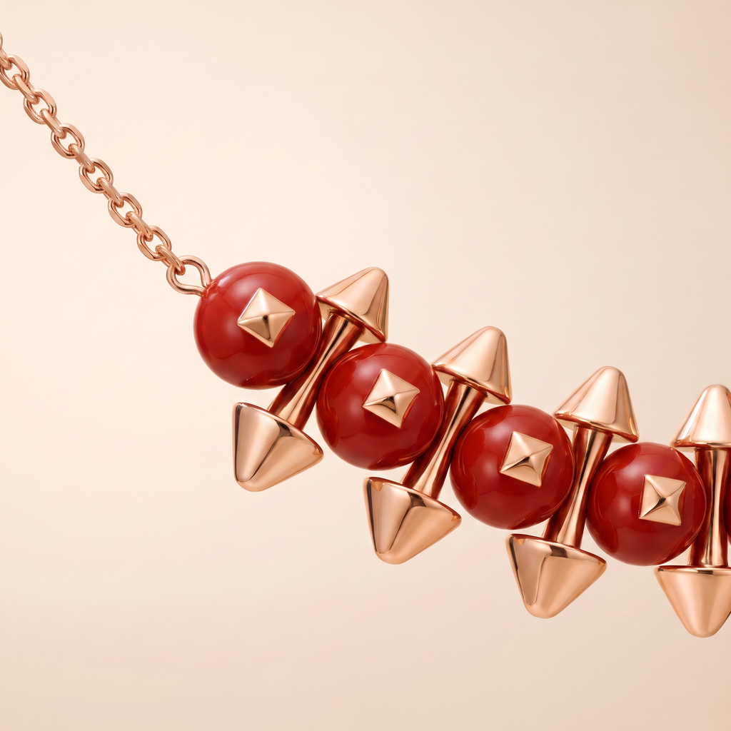 Clash De Gemstone Pendant Necklace