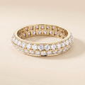 Couture Eternity Wedding Pavé Diamonds Band Ring