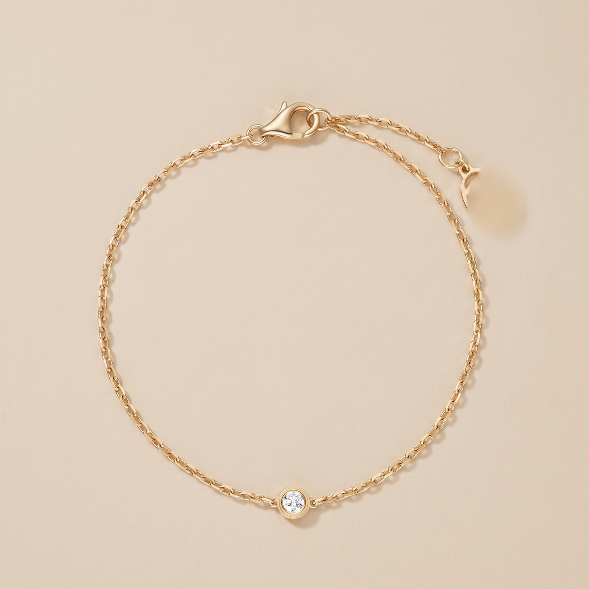 D'Amour 1 Diamond On Chain Bracelet