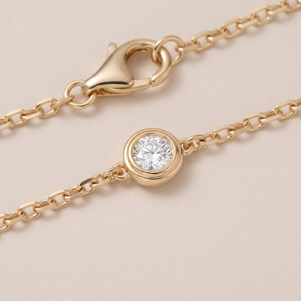 D'Amour 1 Diamond On Chain Bracelet