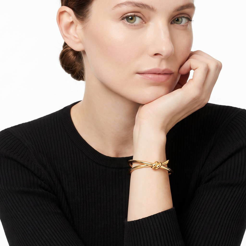 Double-Row Knot Bracelet