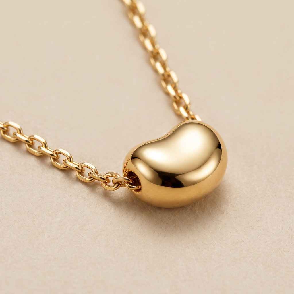 Elsa Peretti Bean Pendant Necklace