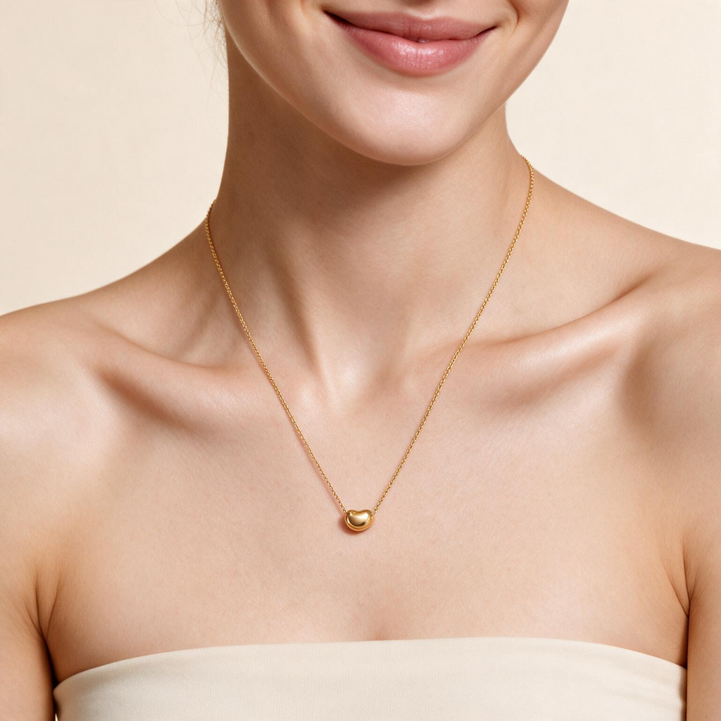 Elsa Peretti Bean Pendant Necklace