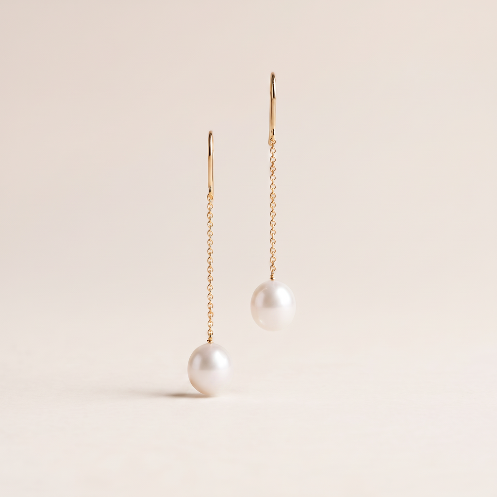 Elsa Peretti Pearl Drop Earrings