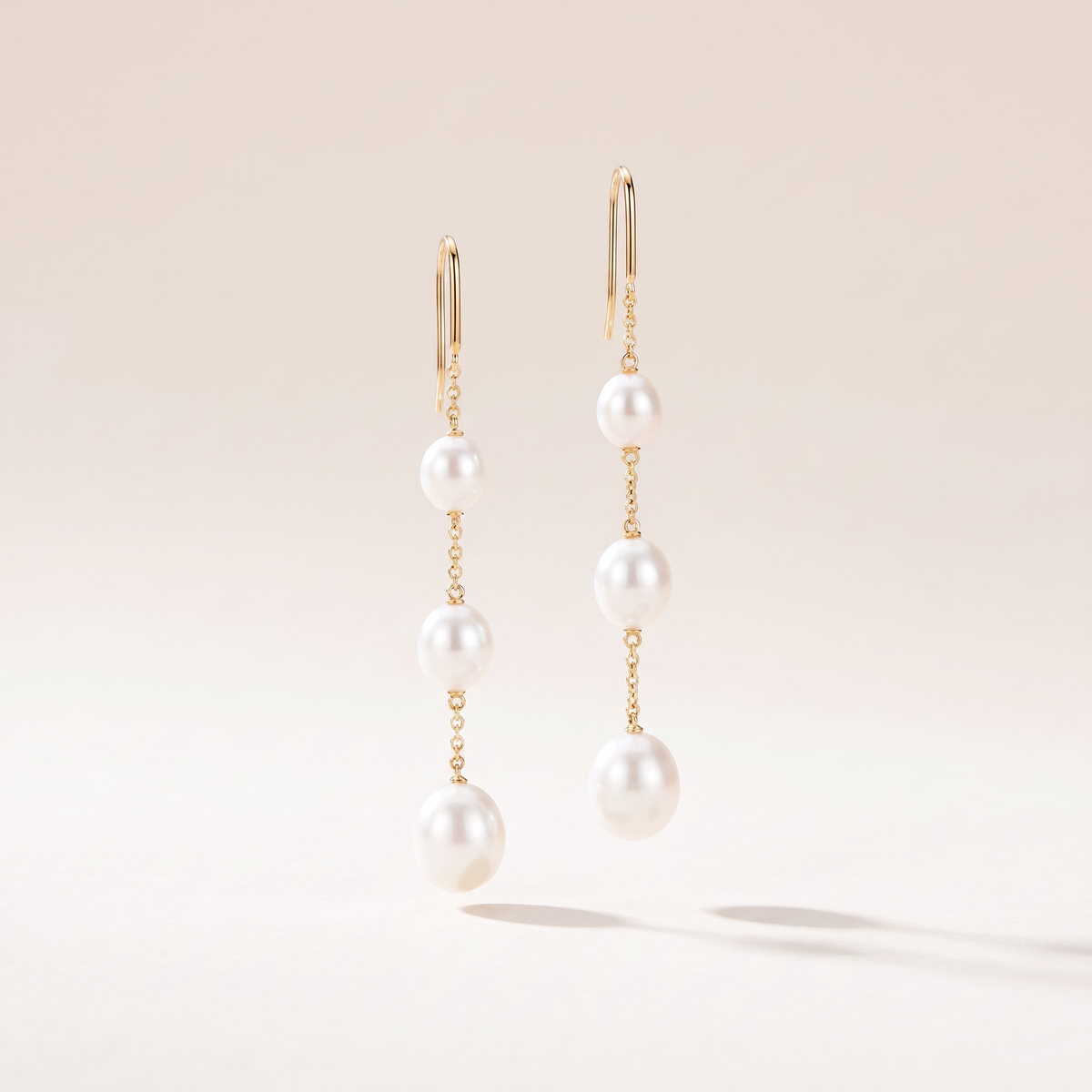Elsa Peretti Pearls On Chain Drop Earrings