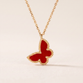 Alhambra Sweet Red Butterfly Necklace