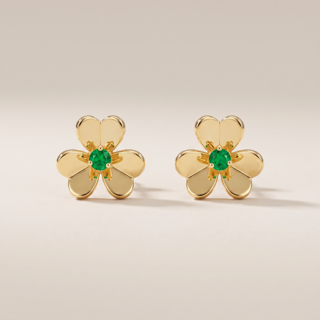 Frivole Mini Flower Earrings