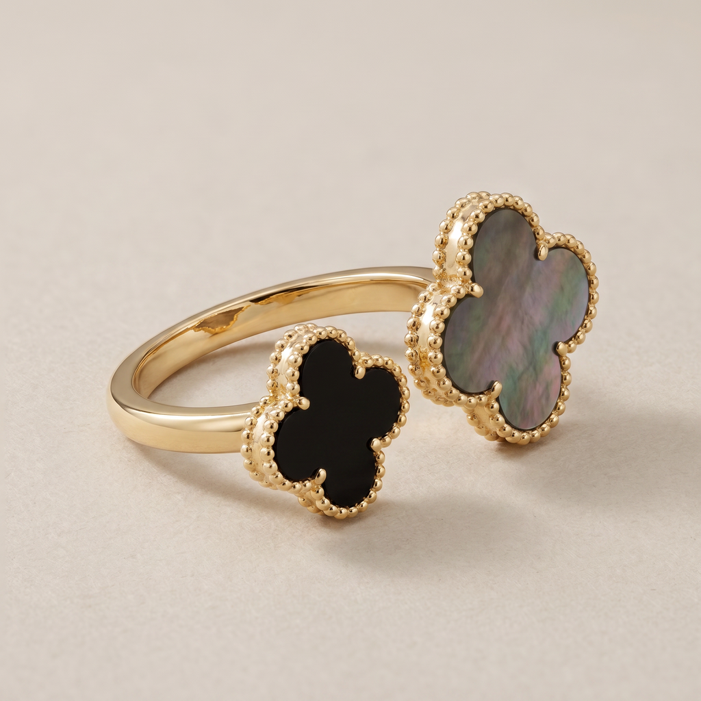 Magic Alhambra Clover Between The Finger Ring