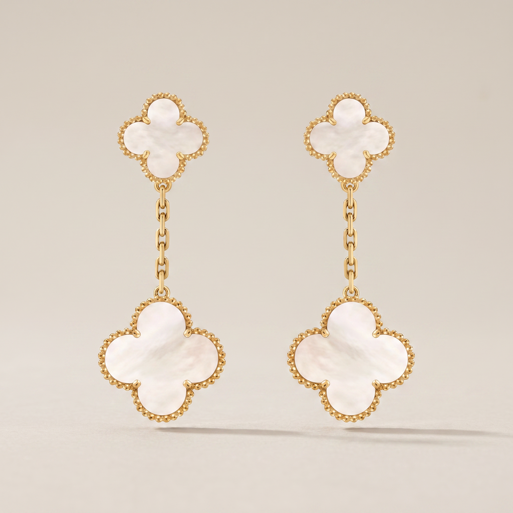 Magic Alhambra Earclips Earrings