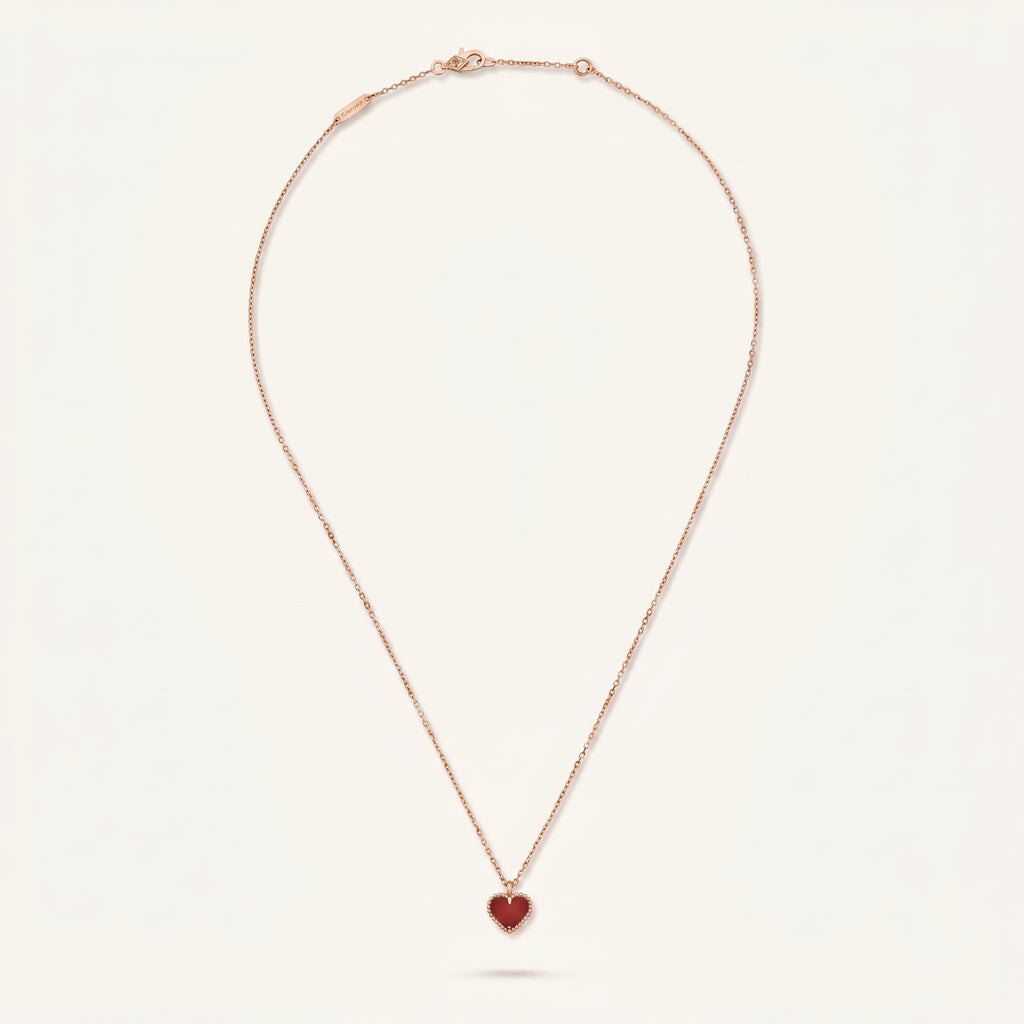 Sweet Alhambra Heart Pendant Necklace