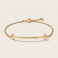 T Smile Curved Bracelet