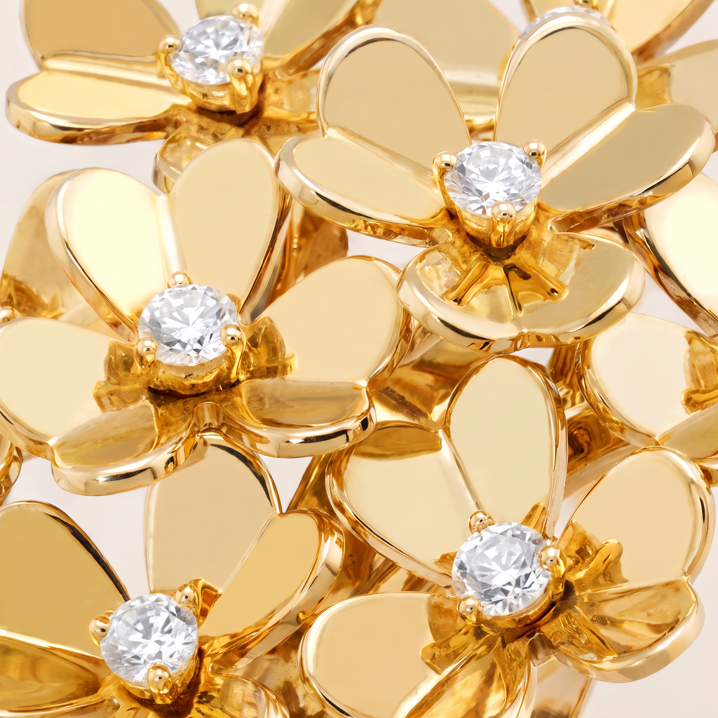 Frivole 8 Flowers Mini Model Ring
