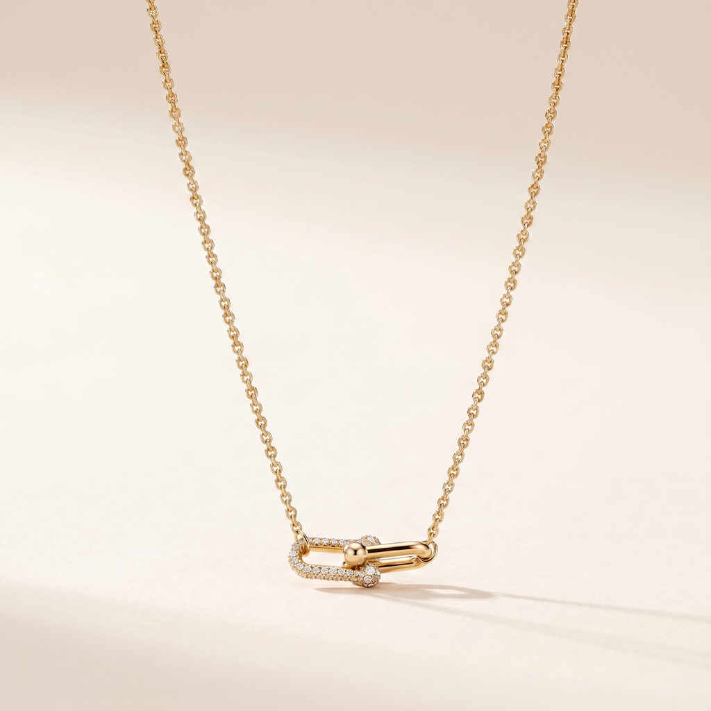 HardWear Pavé Link Pendant Necklace