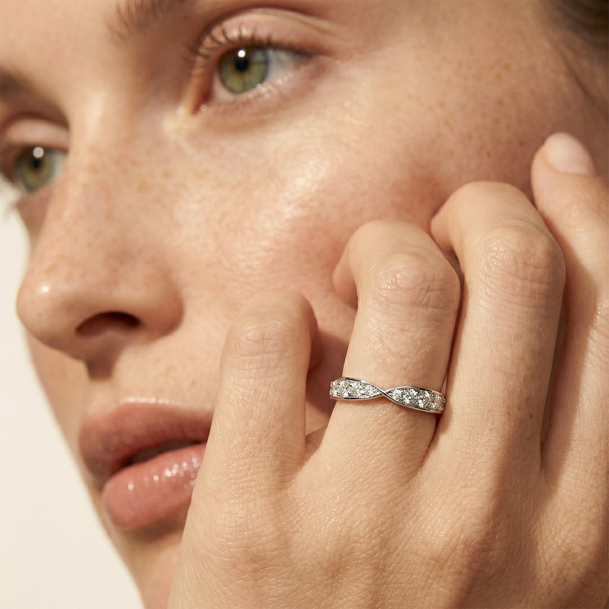 Harmony Pavé Band Ring