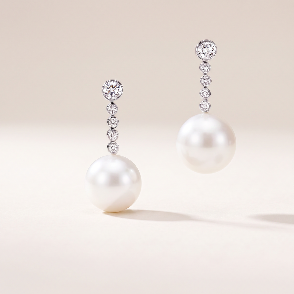 Jazz Pearl Drop Earrings
