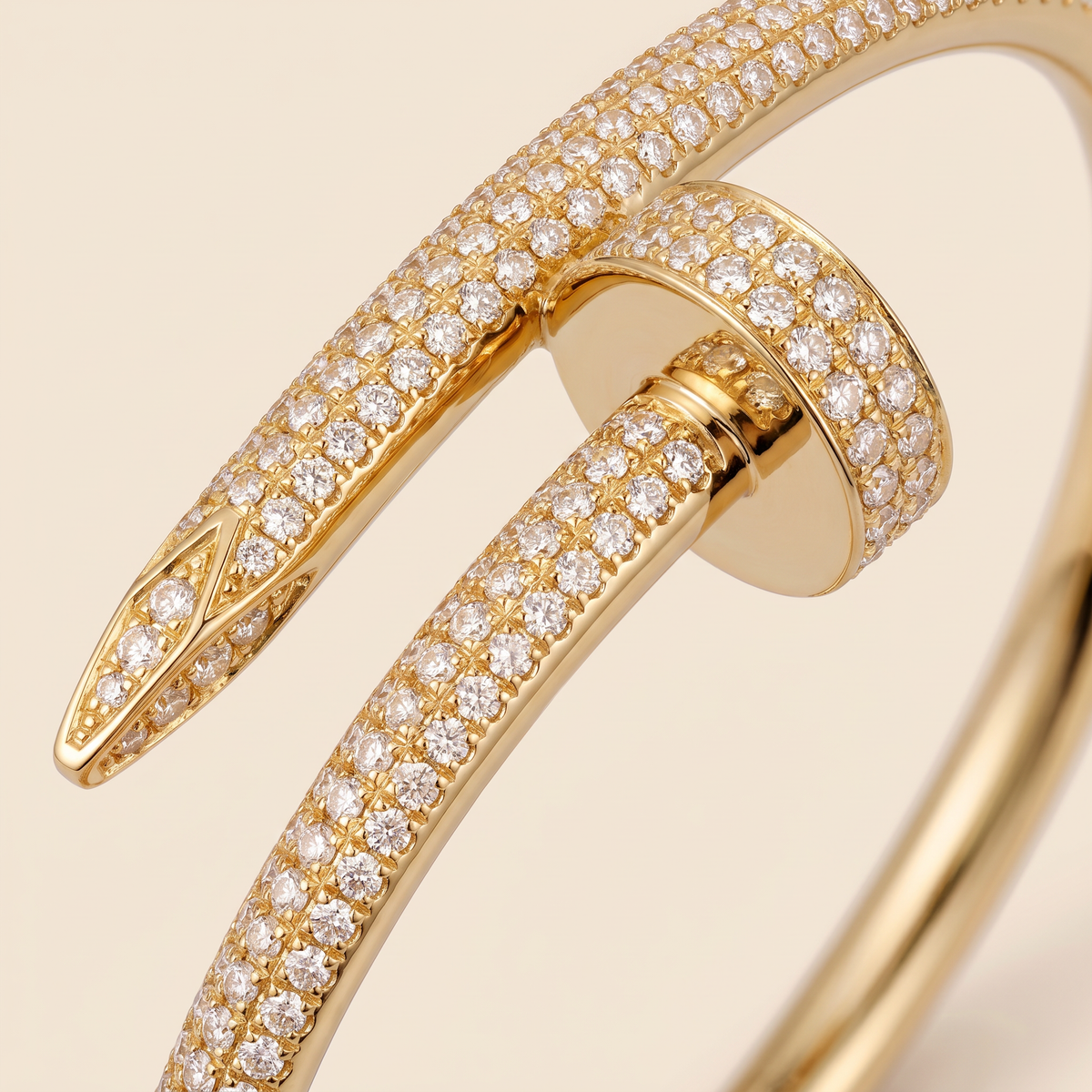 Juste un Clou Full-Paved Classic Model Bracelet