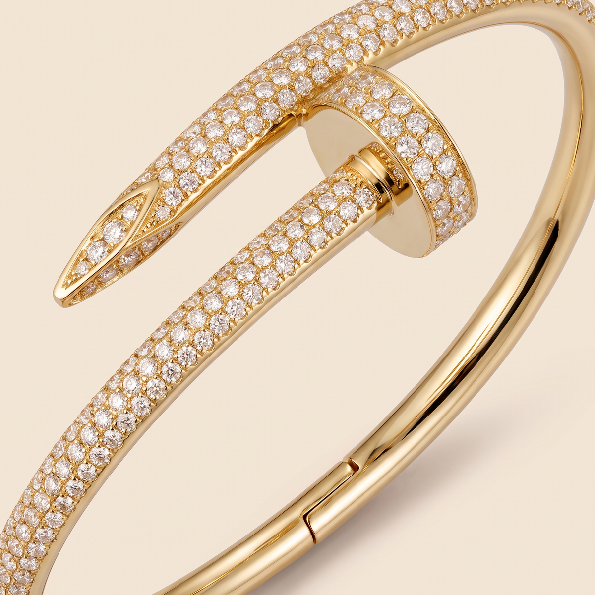 Juste un Clou Full-Paved Classic Model Bracelet