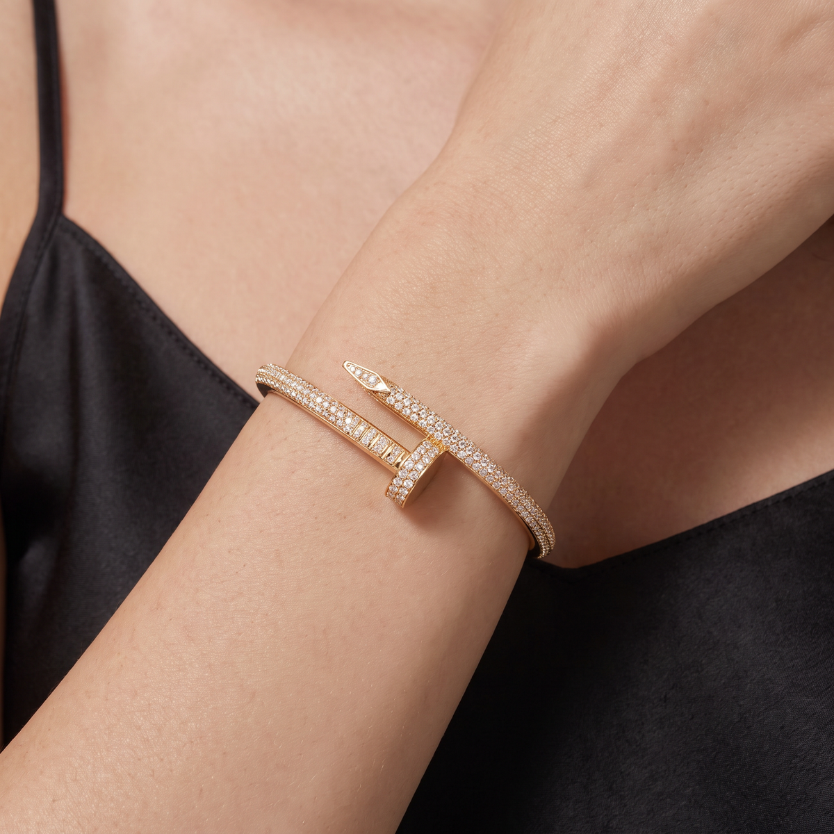 Juste un Clou Full-Paved Classic Model Bracelet