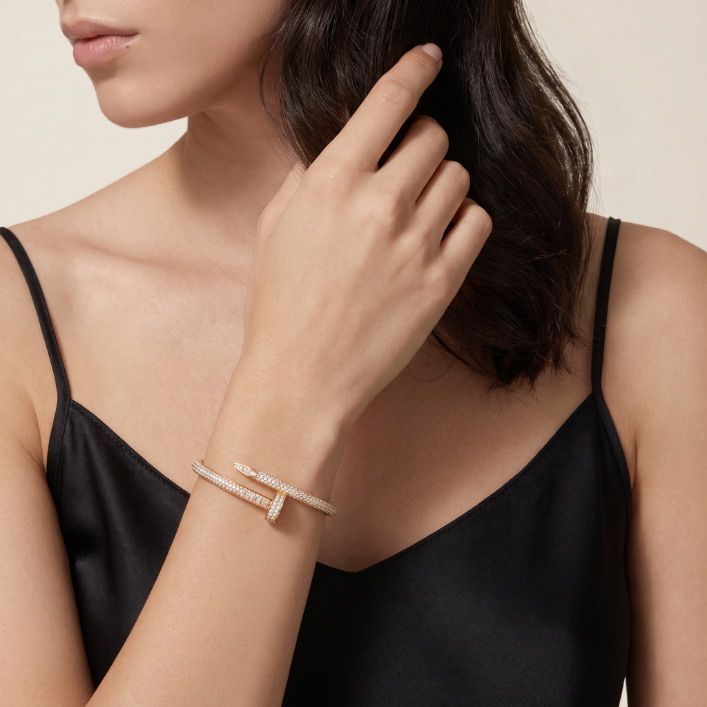 Juste un Clou Full-Paved Classic Model Bracelet