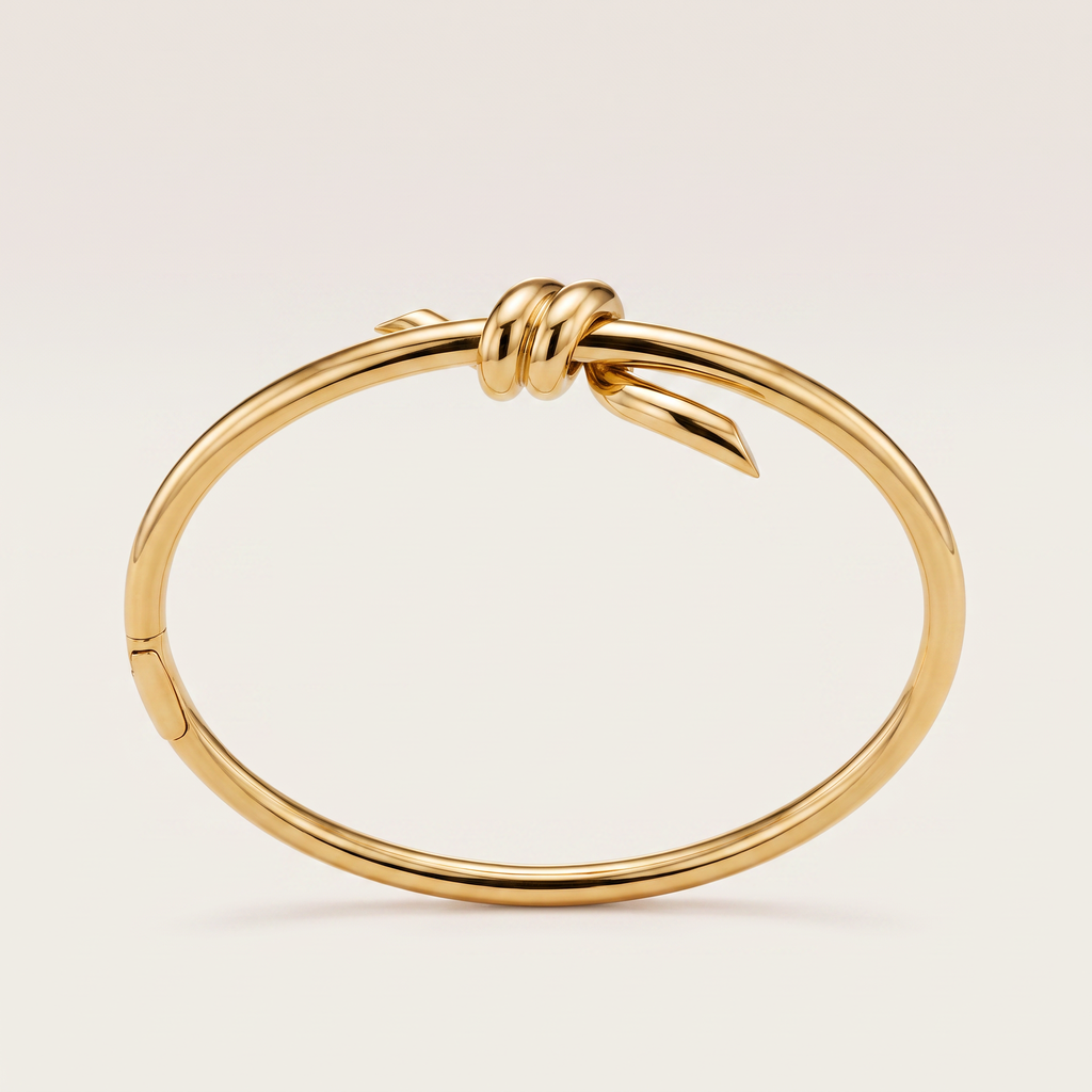 Knot Bangle Bracelet