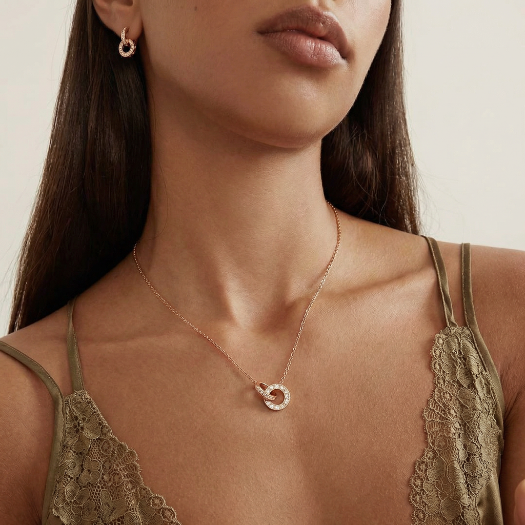 Love Pavé Necklace