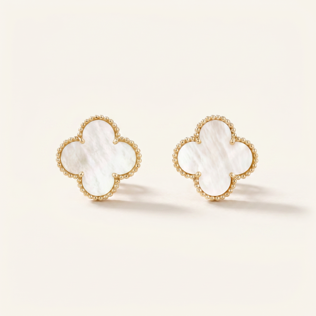 Magic Alhambra Pearl Earrings