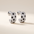 Panthère De Pavé Stud Earrings