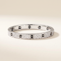 Paved Ceramic Love Bracelet