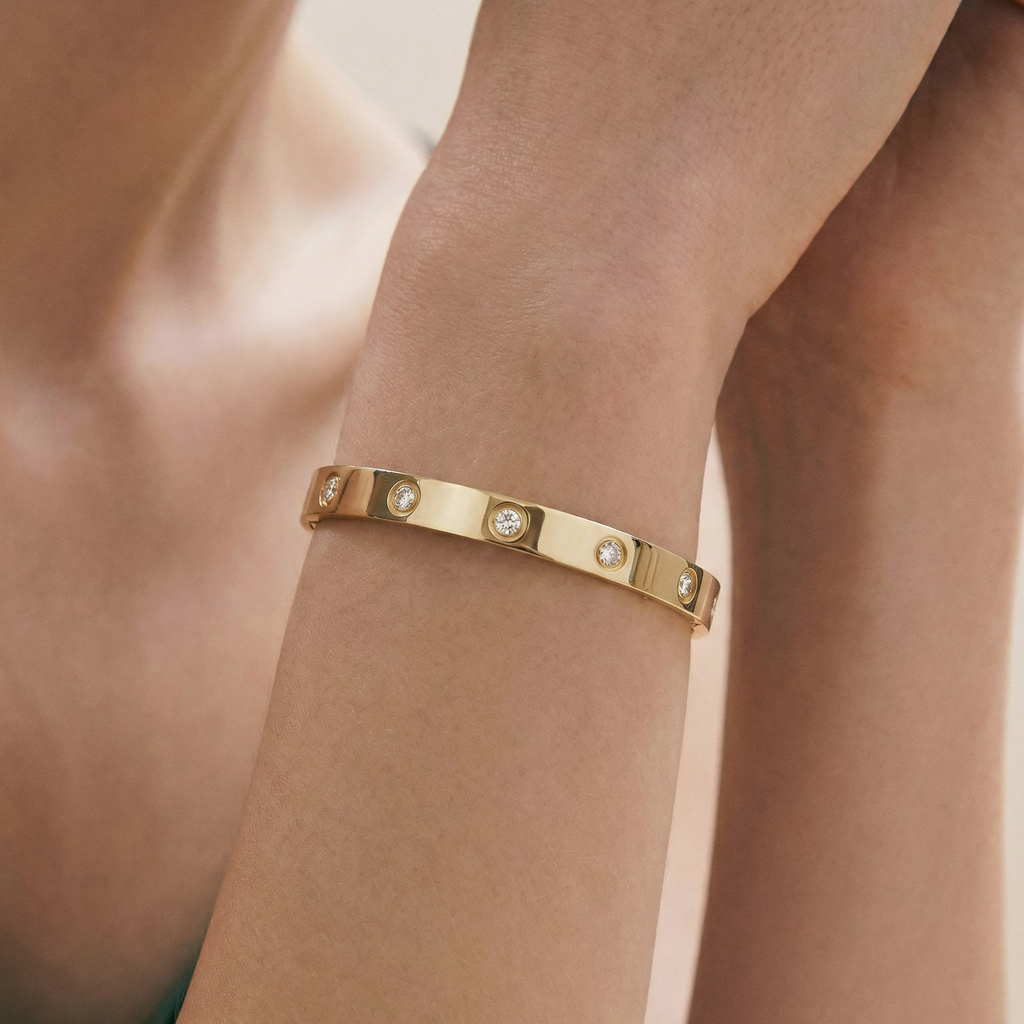 Radiant Love 10 Diamonds Bracelet