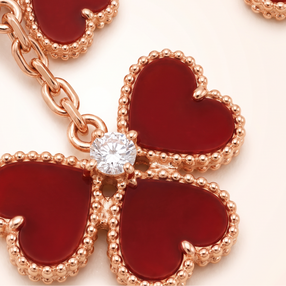 Sweet Carnelian Hearts earrings