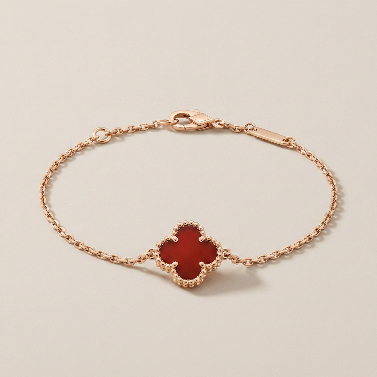 Sweet Vermeil Alhambra Bracelet