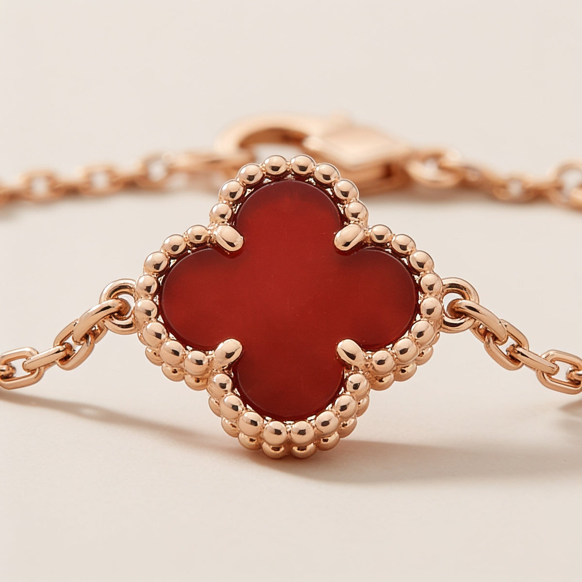 Sweet Vermeil Alhambra Bracelet