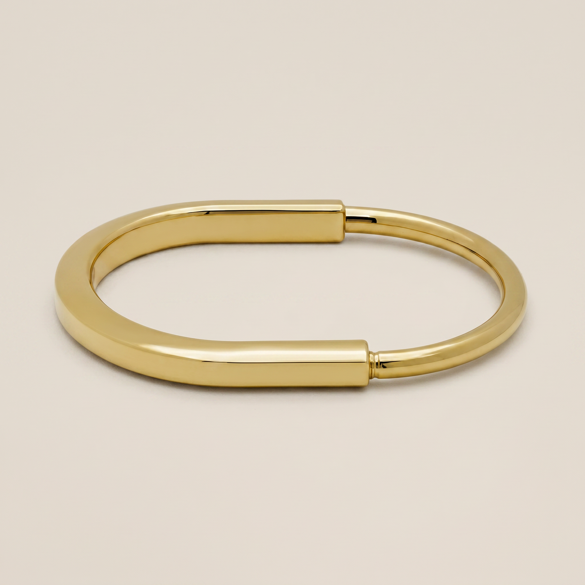 T Lock Bangle Bracelets