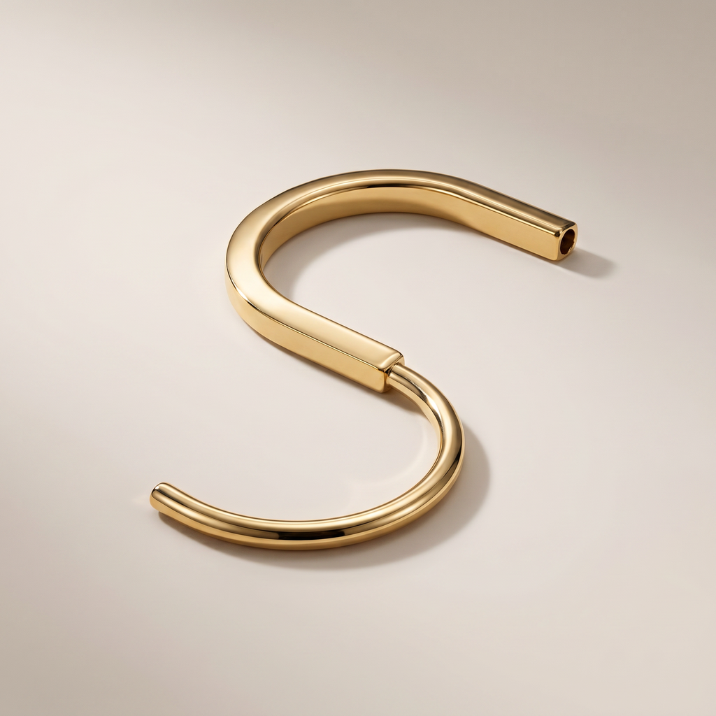 T Lock Bangle Bracelets