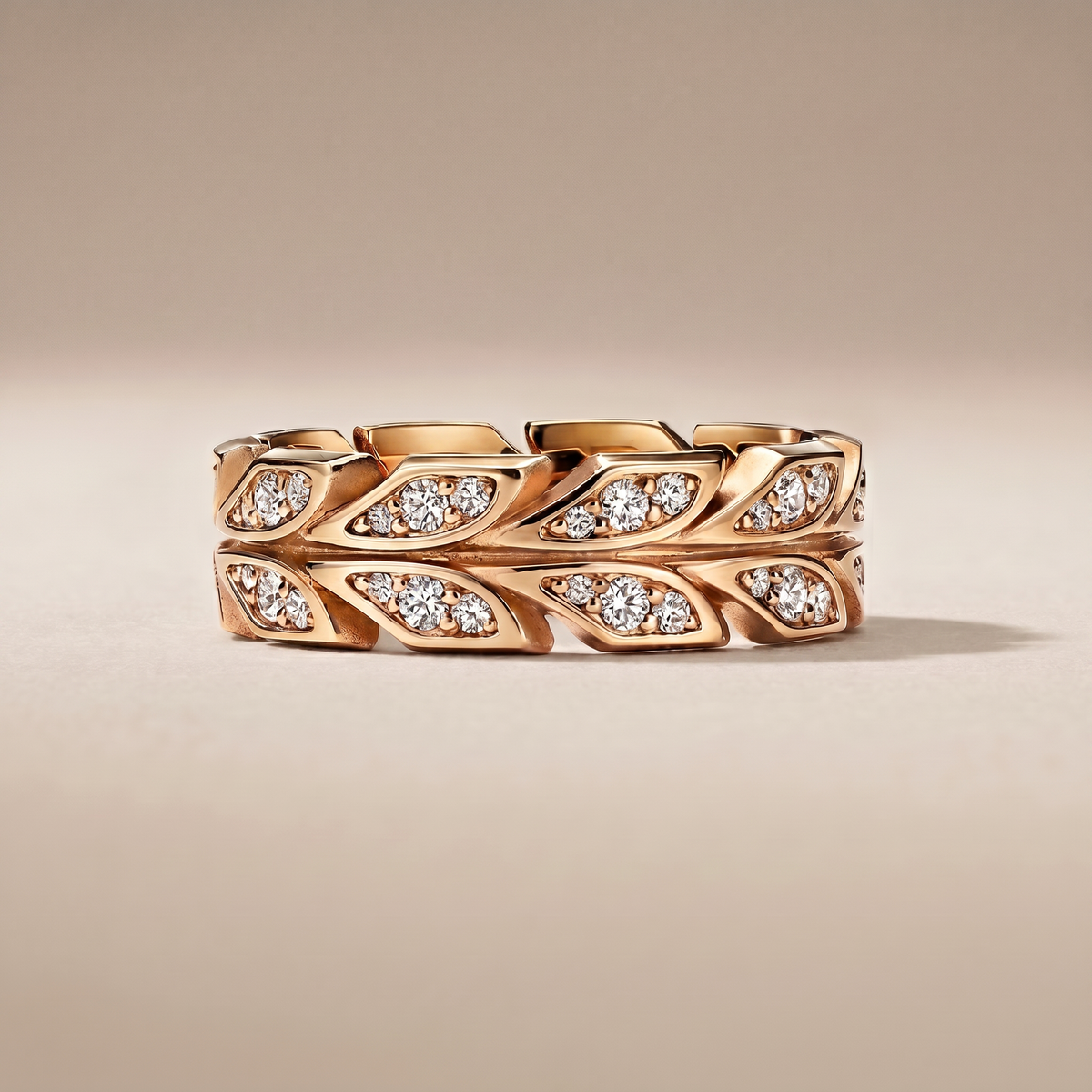 Victoria Vine Pavé Diamonds Ring